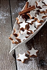 Iced Cinnamon Star Cookies Journal: 150 Page Lined Notebook/Diary (Paperback)