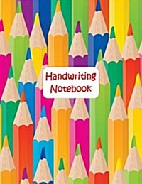 Handwriting Notebook: 100 Pages, 3/4 writing space, single dotted midline, 1/4 descending space (Paperback)