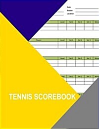 Tennis Scorebook (Paperback)