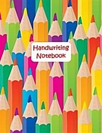 Handwriting Notebook: 200 Pages, 1/2 writing space, single dotted midline, 1/4 descending space (Paperback)