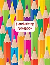 Handwriting Notebook: 200 Pages, 1/2 writing space, double dotted midline, 1/4 descending space (Paperback)