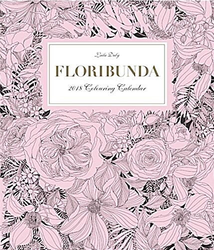 Floribunda 2018 Coloring Calendar (Wall)