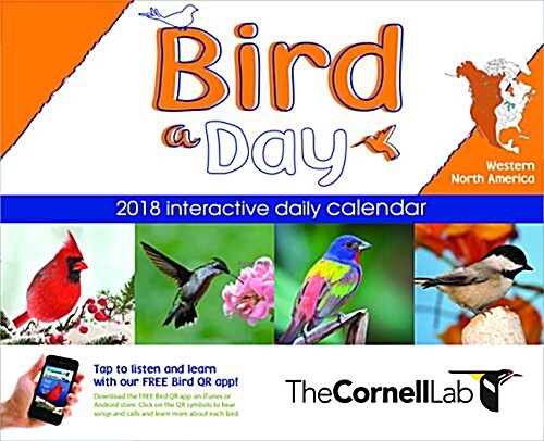 Bird-A-Day 2018 Daily Calendar: Western North America (Daily)