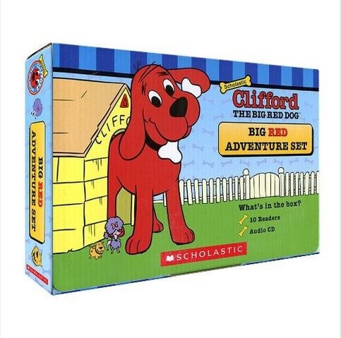 Clifford Big Red Adventure Set (Paperback 10권 + CD)