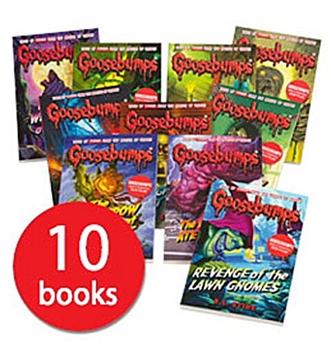 구스범프 Goosebumps Series 10 Books Collection Set [영국판] (10 paperbacks)