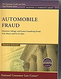 Automobile Fraud 2011 (Paperback, 4th)