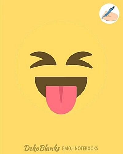 Emoji Notebooks: Emoticon Notebook, Blank Composition Book, Emoji Journal, Emoji Notebooks for Girls, Matte Cover, Emoji School Supplie (Paperback)