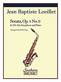 Sonata Op. 4 No. 9: Alto Sax (Paperback)