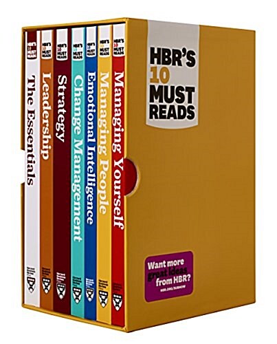 HBRs 10 Must Reads Boxed Set with Bonus Emotional Intelligence (7 Books) (HBRs 10 Must Reads) (Boxed Set)