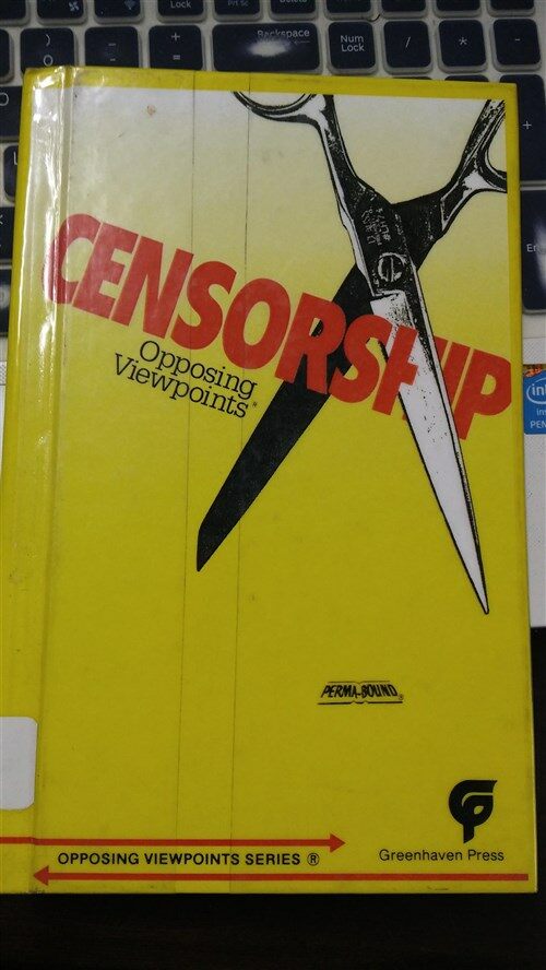 [중고] Censorship (Paperback)