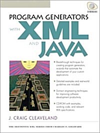 Program Generators with  XML and Java (Paperback)