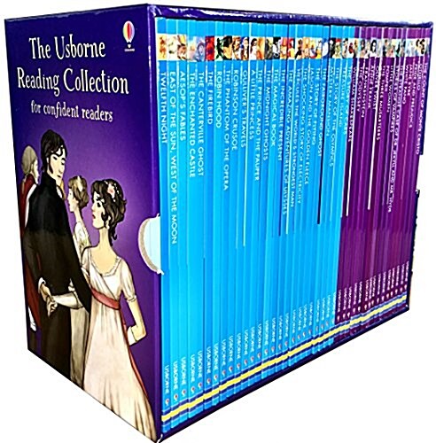 어스본 리딩 4단계 : Usborne Reading Collection for Confident Readers (Papetback 40권 + MP3 CD 2장)