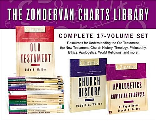 The Zondervan Charts Library: Complete 17-Volume Set: Resources for Understanding the Old Testament, the New Testament, Church History, Theology, Phil (Paperback)