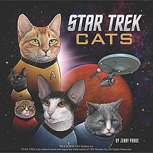 Star Trek Cats: (star Trek Book, Book about Cats) (Hardcover)