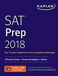 SAT Prep 2018: 2 Practice Tests + Proven Strategies + Online (Paperback)