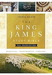 The King James Study Bible, Hardcover, Full-Color Edition (Hardcover)