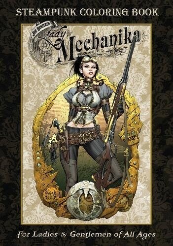 Lady Mechanika Steampunk Coloring Book (Paperback)