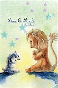 Lion & Lamb Blank Book (Paperback)