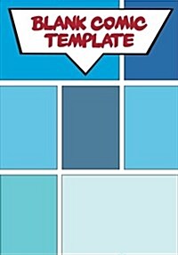 Comic Book Template - Blank Comic Book - 7x10 Basic 7 Panel Over 100 Pages - Create Your Own Comics with This Comic Book Journal Notebook Vol.7: Comic (Paperback)