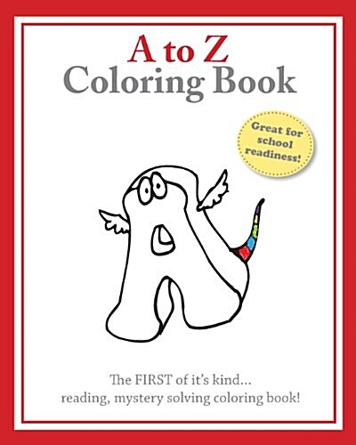 A to Z Coloring Book (Paperback)