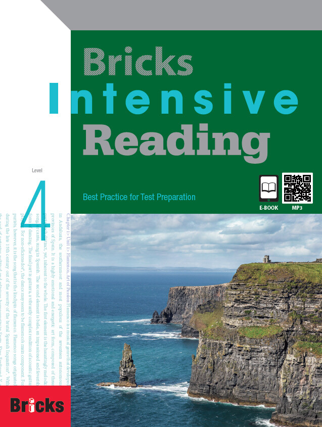 Bricks Intensive Reading 4 (Student Book + Audio CD, 2017 개정판)