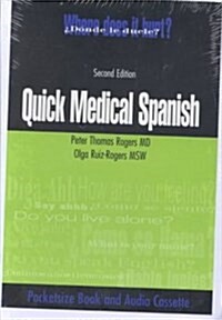 Quick Medical Spanish (Paperback, Cassette, 2nd)