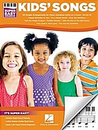 Kids Songs - Super Easy Songbook (Paperback)