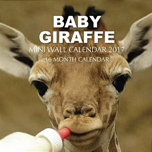 Baby Giraffe 2017 Calendar (Calendar, Engagement, Mini)