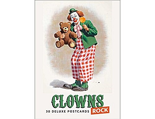 Clowns Rock: 30 Deluxe Postcard Set (Hardcover)