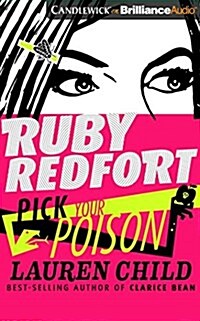 Ruby Redfort Pick Your Poison (Audio CD, Library)
