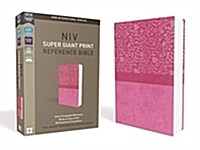 NIV, Super Giant Print Reference Bible, Giant Print, Imitation Leather, Pink, Red Letter Edition (Imitation Leather, Special)