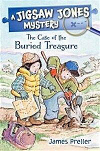 Jigsaw Jones: The Case of the Buried Treasure (Paperback)