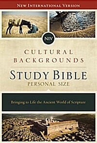 NIV, Cultural Backgrounds Study Bible, Personal Size, Hardcover, Red Letter Edition: Bringing to Life the Ancient World of Scripture (Hardcover, Special)