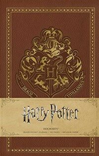 Harry Potter: Hogwarts Ruled Pocket Journal (Hardcover)