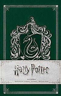 HARRY POTTER: SLYTHERIN HARDCOVER RULED NOTEBOOK (Book)