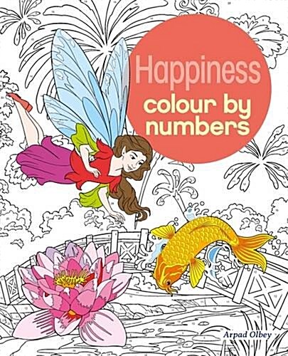 Happiness Colour by Numbers (Paperback)