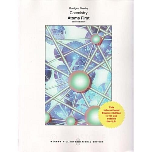 ISE Chemistry: Atoms First (Paperback, 3 ed)