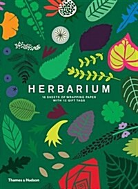 Herbarium: Gift Wrapping Paper Book : 10 Sheets of Wrapping Paper with 12 Gift Tags (Paperback)