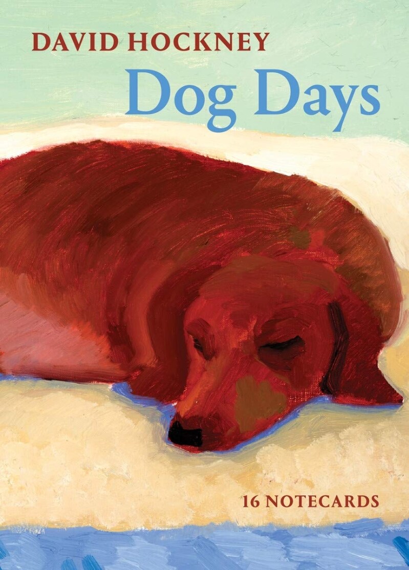 David Hockney Dog Days: Notecards (Postcard Book/Pack)