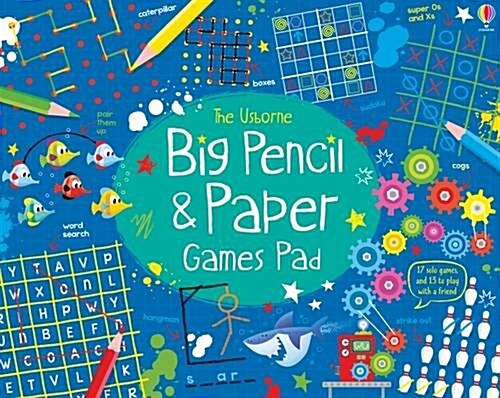 Big Pencil and Paper Games Pad (Paperback)