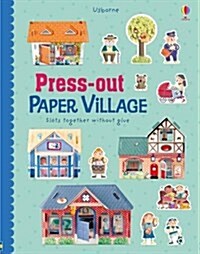 Press-Out Paper Village (Hardcover)
