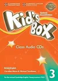 Kids Box Level 3 Class Audio CDs (3) British English (CD-Audio, Updated edition)