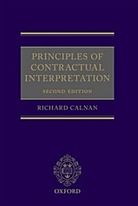 Principles of Contractual Interpretation (Hardcover, 2 Revised edition)