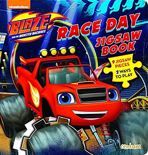 Blaze Race Day Jigsaw Book (Board Book)