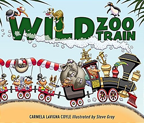 WILD ZOO TRAIN (Hardcover)