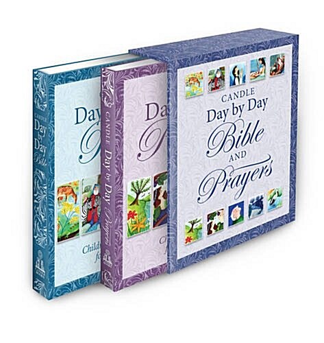 Candle Day by Day Bible and Prayers Gift Set (Board Book)