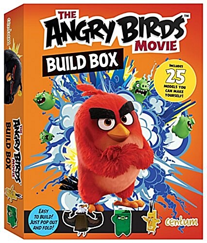 The Angry Birds Movie Press-Out Model Box (Package)