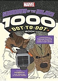 Marvels Guardians of the Galaxy 1000 Dot-to-Dot Book : Twenty Comic Characters to Complete Yourself (Paperback)
