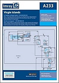 Imray Chart A233 : Virgin Islands - Double-Sided Sheet Combining Charts A231 and A232 (Paperback, New ed)