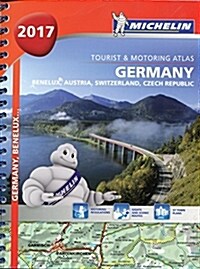 Germany/Austria Atlas 2017 (Spiral Bound)